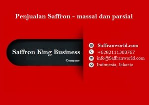 Penjualan Saffron - massal dan parsial