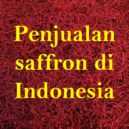 Penjualan saffron di Indonesia