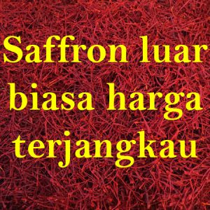 Saffron luar biasa harga terjangkau