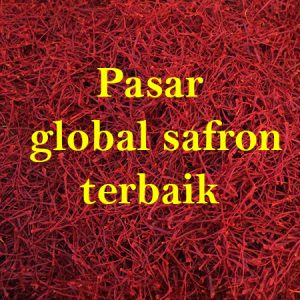 Pasar global safron terbaik